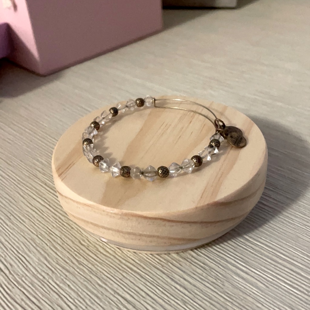 Clear Bead Bangle
